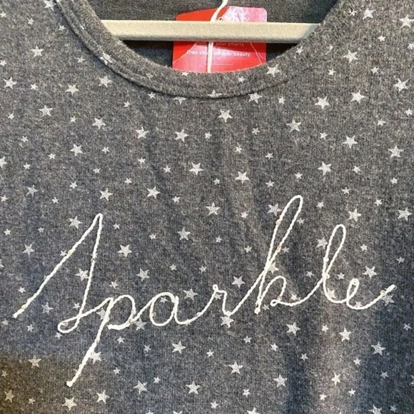 Sundry NWT Gray Sparkle Pullover Sweater Size 1 (Small) Draped Back Detail New - Picture 3 of 14